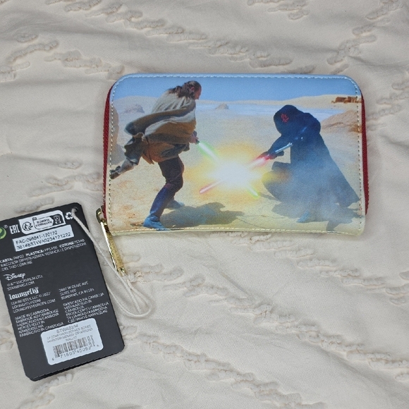 NWT Loungefly Star Wars The Phantom Menace Wallet - Picture 2 of 6